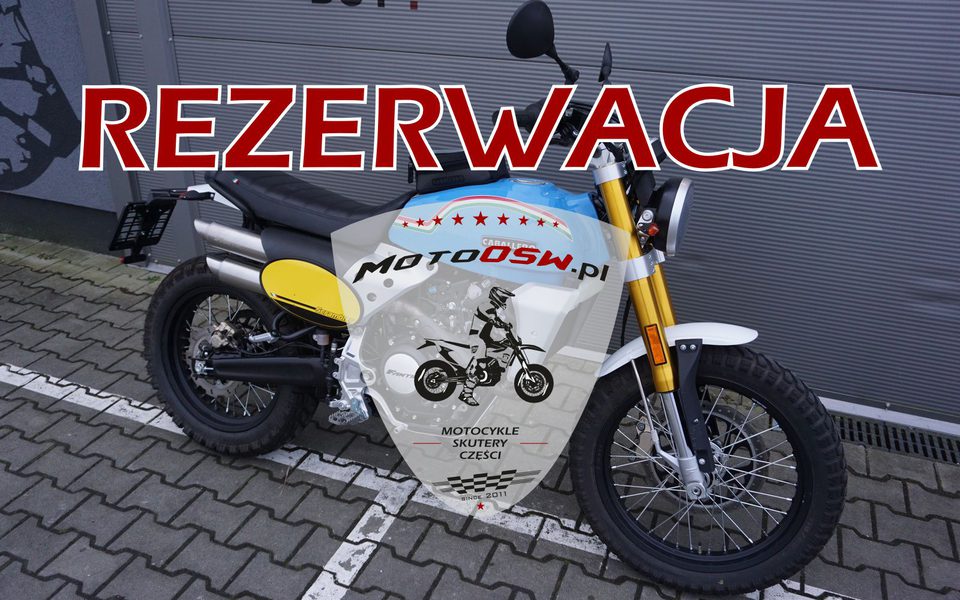 Fantic Caballero 125 Scrambler BLUE | REZERWACJA