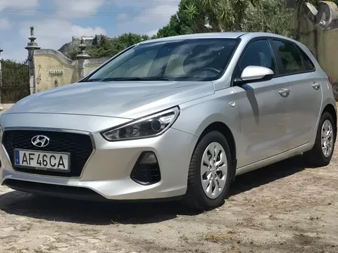 Hyundai i30 blue 1.4