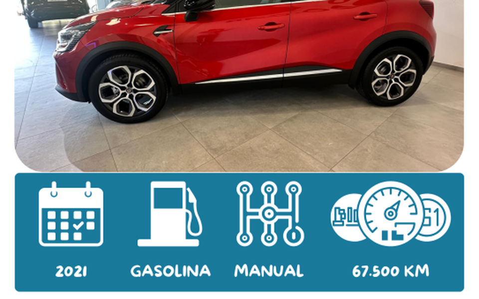 RENAULT Captur Captur TCe Intens 67kW