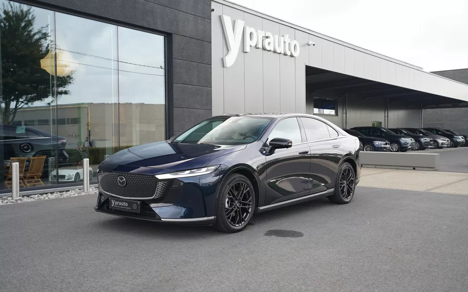 Mazda 6e Takumi Long Range 80 Kwh Head-Up Panorama Leder Elek zetel Verwarmde en geventileerde zetels DAB 19″Alu Camera360° AndroidApple Sfeerlicht