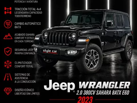 JEEP Wrangler 4p 2.0 380CV Sahara 8ATX E6D