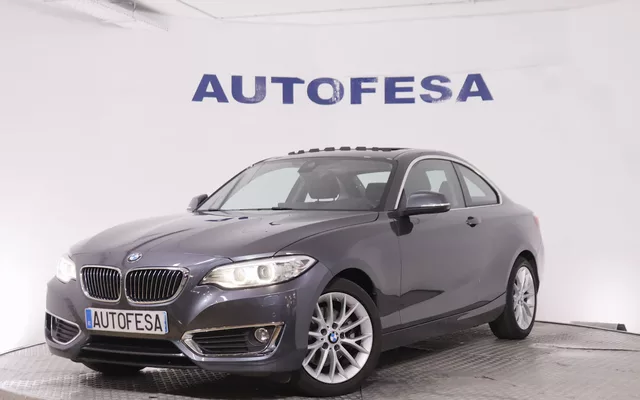 BMW 220 SERIE 2 220I COUPE AUTO 184CV 2P #CUERO, TECHO ELEC, NAVY, PARKTRONIC