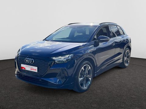 AUDI Q4 e-tron S-LINE 82KWH🔋 285PK⚡ CARPLAY GPS TREKHAAK CAMERA LED MATRIX
