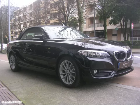 BMW 218 d Cabrio Line Sport