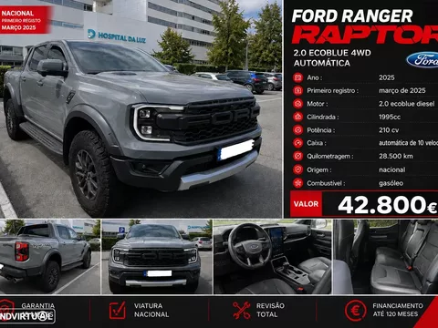 Ford Ranger 2.0 EcoBlue CD Raptor 4WD Aut.