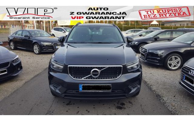 VOLVO XC40 D3 2.0D, 2019 ROK KRAJOWY , i WŁAŚCICIEL, SERWISOWANY , FAKTURA VAT 23%
