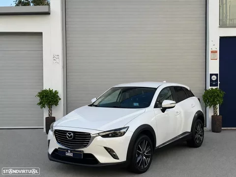 Mazda CX-3 1.5 Sky.Excellence HT Leather White Navi