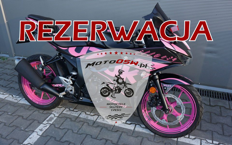 Suzuki GSX-R 125 GSXR PINK | REZERWACJA