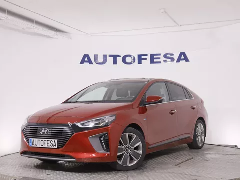 Hyundai Ioniq 1.6 HEV GDI DT STYLE AUTO 141CV 5P # IVA DEDUCIBLE, CUERO, TECHO ELECTRICO, NAVY