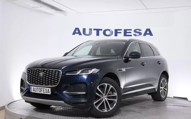 Jaguar F-pace 2.0 PHEV P400E AWD AUTO 400CV 5P # IVA DEDUCIBLE,NAVY,FAROS LED,CUERO,