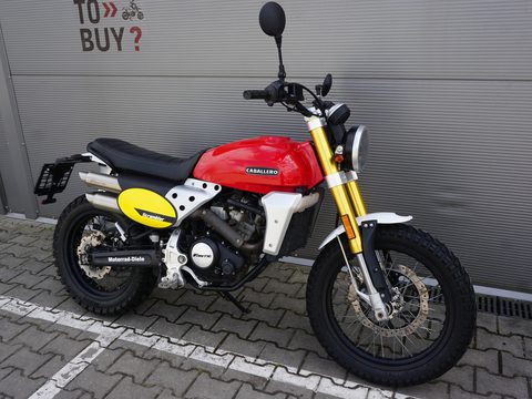 Fantic Caballero Scrambler 125 + KUFER