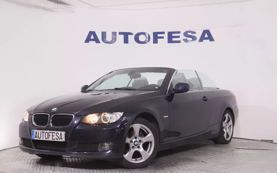 BMW 320 SERIE 3 320I CABRIO AUTO 170CV 2P # CUERO, NAVY