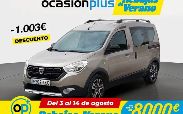 DACIA Dokker Dokker 1.5dCi SL Nómada 66kW