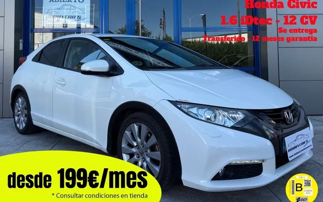 HONDA Civic Civic 1.6 i-DTEC Executive - 10999€ en Cordoba