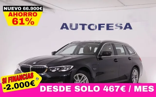 BMW Serie 3 SERIE 3 SERIE 3 330e TOURING HIBRIDO ENCHUFABLE AUTO 292CV 5P #CUERO,NAVY