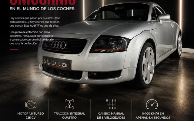 AUDI TT Coupe 1.8T 225 CV quattro