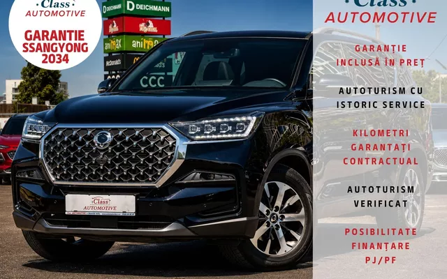 Ssangyong REXTON 2.2 Diesel 4x4 202 CP Premium Awd 7 Locuri