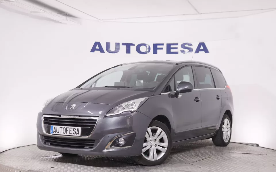 Peugeot 5008 2.0 HDI 150CV ALLURE 7 PLAZAS 5P # TECHO PANORAMICO,NAVY,PARKTRONIC