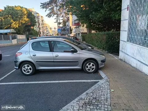 Peugeot 206 1.1 Black & Silver