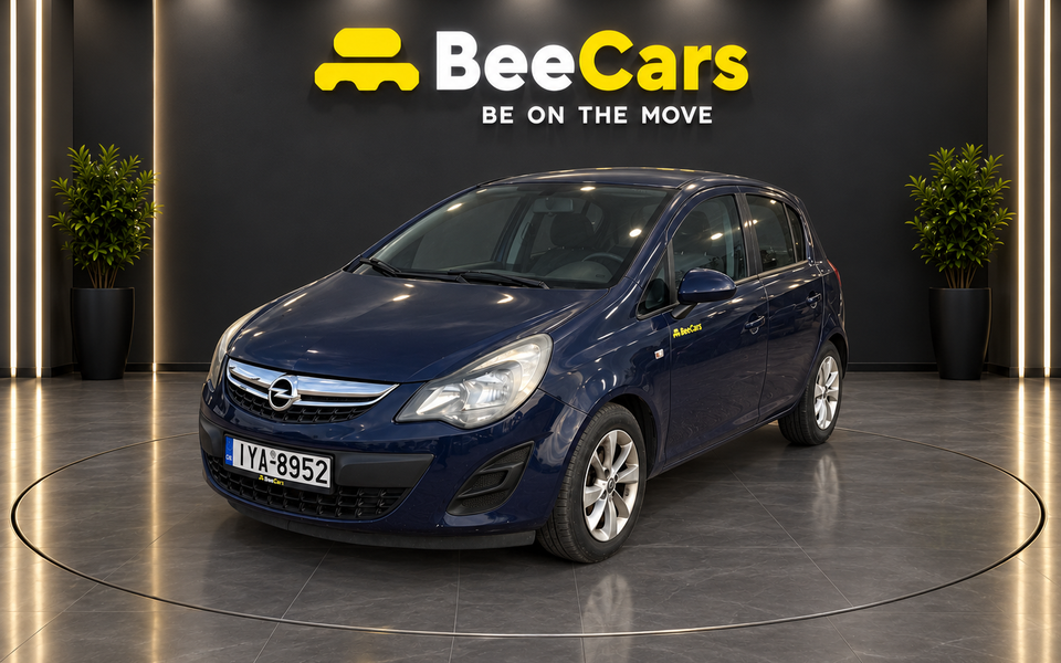 OPEL CORSA BLUE