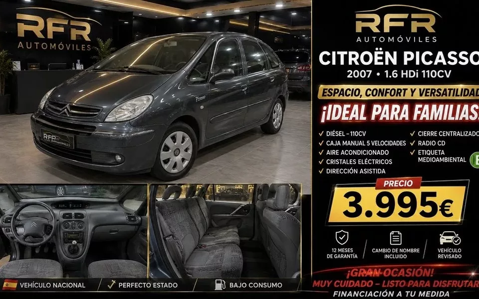 CITROEN Xsara Xsara Picasso 1.6HDi Exclusive Plus 92