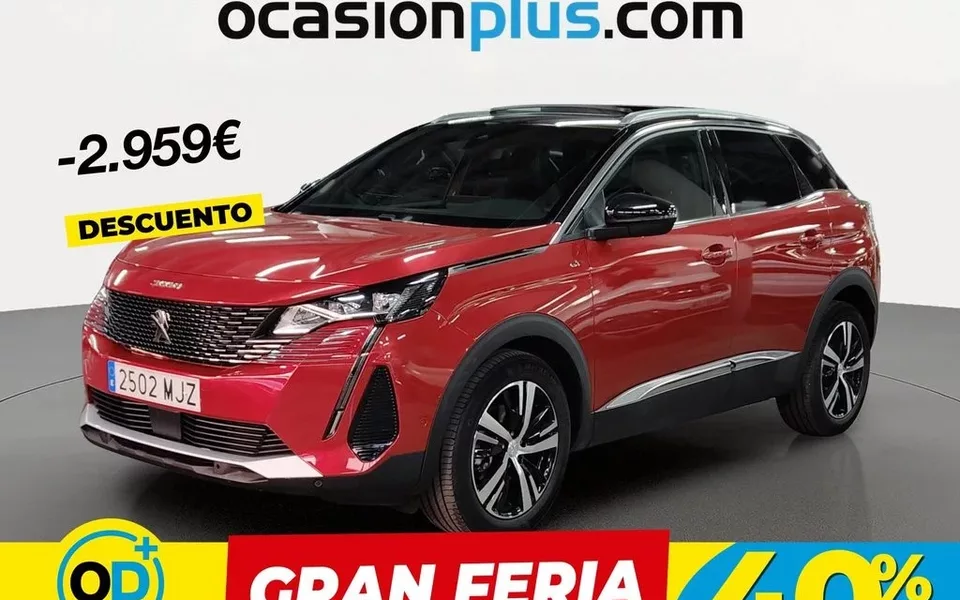 PEUGEOT 3008 SUV 3008 1.2 S&S PureTech GT EAT8 130 - 20590€ en Caceres