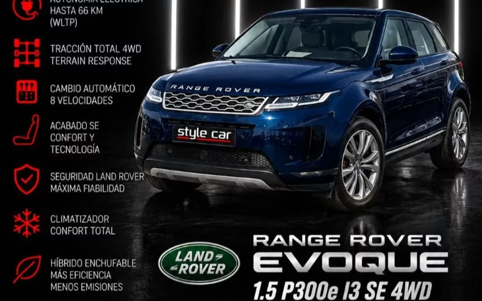 LAND-ROVER Range Rover Evoque 1.5 P300e I3 SE AUTO 4WD PHEV