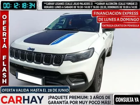 Vendido: JEEP Compass Compass 1.3 PHEV Trailhawk EAWD Aut. 240 - 14490€ en AlcorcÓn