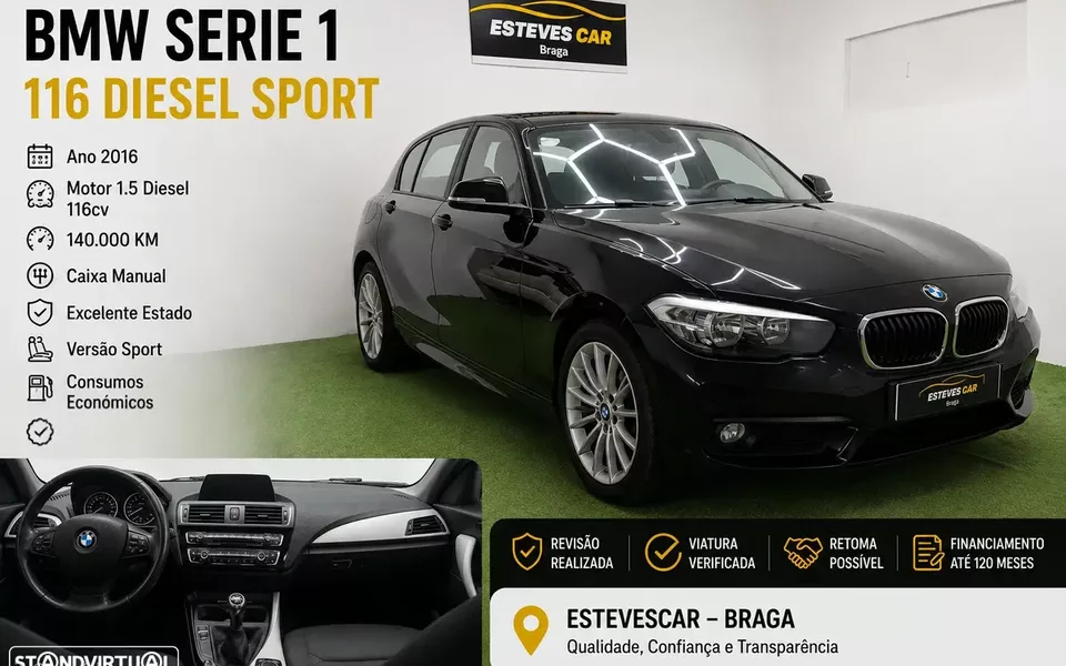 BMW 116 d Line Sport