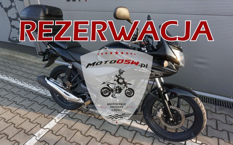 Honda CBF 125 + KUFER | REZERWACJA