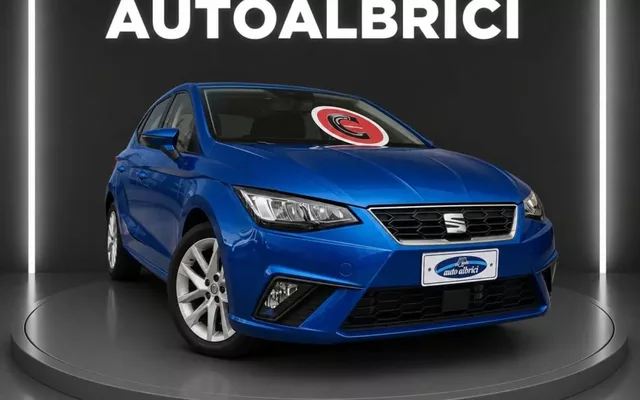 SEAT Ibiza 1.0 EcoTSI 95 CV FR usato Benzina Azzurro metallizzato