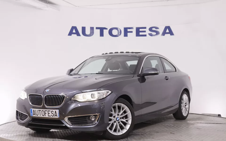BMW 220 SERIE 2 220I COUPE AUTO 184CV 2P #CUERO, TECHO ELEC, NAVY, PARKTRONIC
