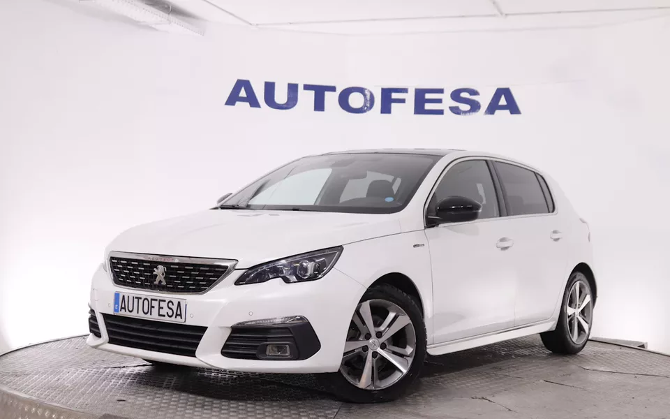 Peugeot 308 1.2 PURE TECH GT-LINE AUTO 130CV 5P # TECHO PANORAMICO, NAVY, PARKTRONIC