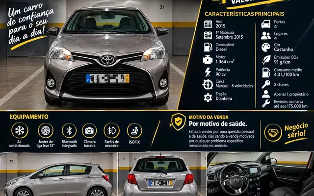 Toyota Yaris 1.4 D-4D Comfort+P.Style
