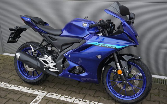 Yamaha YZF R125 BLUE QS + KAMERA