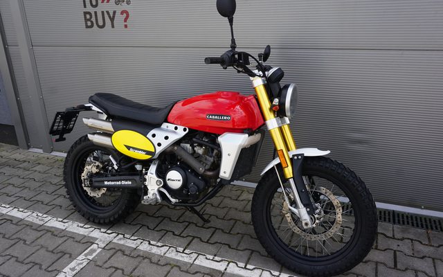 Fantic Caballero Scrambler 125 + KUFER