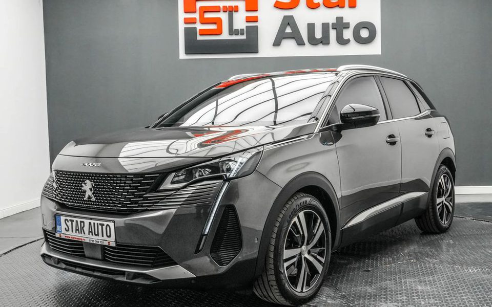Peugeot 3008, 2021, 180 CP, 130.000 KM, Automata