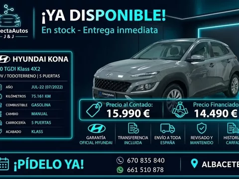 HYUNDAI Kona Kona 1.0 TGDI Klass 4x2