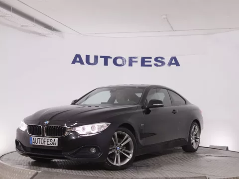 BMW 420 SERIE 4 420D COUPE SPORT AUTO 190CV 2P # CUERO, NAVY, PARKTRONIC