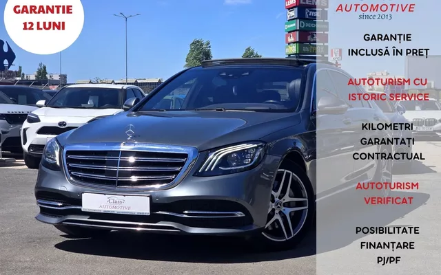 Mercedes-Benz Clasa S 2018 450 4MATIC Long Aut.
