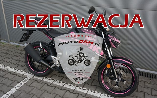 Suzuki GSX-S 125 GSXS PINK | REZERWACJA