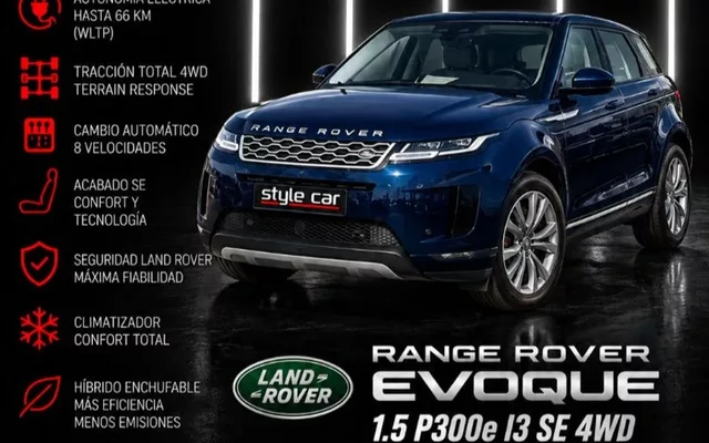 LAND-ROVER Range Rover Evoque 1.5 P300e I3 SE AUTO 4WD PHEV