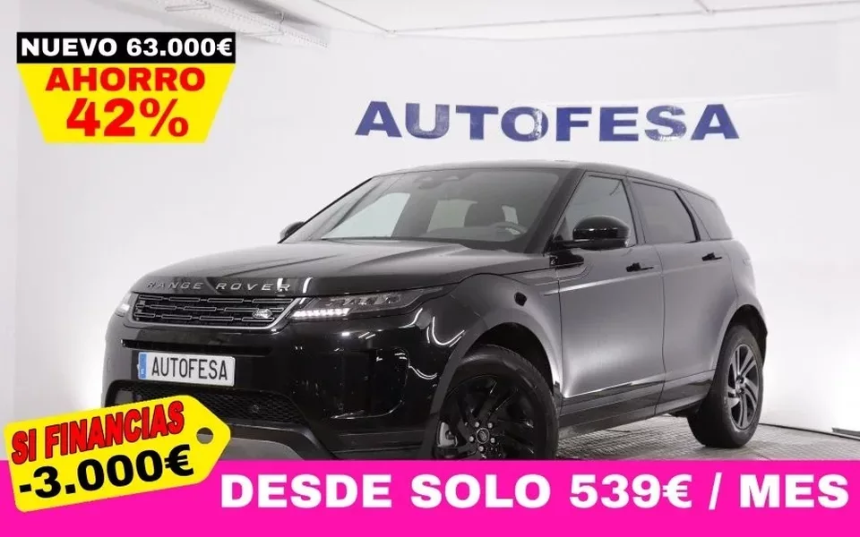 LAND-ROVER Range Rover Evoque RANGE ROVER EVOQUE R-DYNAMIC 2.0 HYBRID D165 MHEV 4X4 163CV AUTO 5P NUEVO A ESTRENAR # GARANTIA FAB 07/2026, , TECHO PANORAMICO, NAVY, CUERO