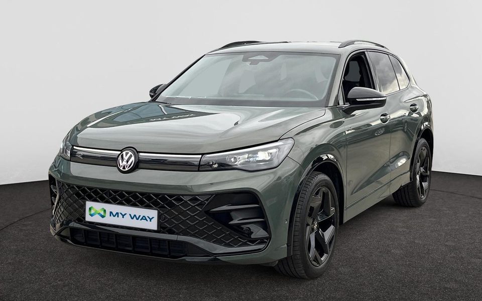 VOLKSWAGEN Tiguan R-LINE🏁 MASSAGE ZETELS TREKHAAK GPS CARPLAY CAMERA