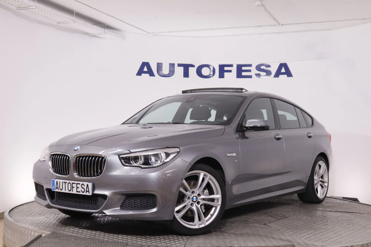 BMW 520 SERIE 5 520D GRAN TURISMO M-SPORT AUTO 184CV 5P # TECHO PANORAMICO ELE,CUERO,NAVY,