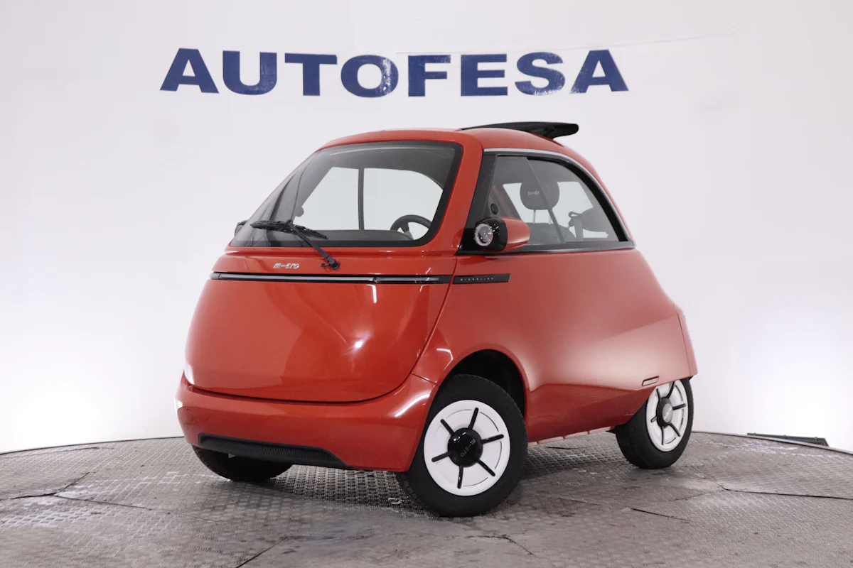 MICROLINO Competizione ELECTRICO A ESTRENAR AUTO 17CV # GARANTIA DE FABRICA 12/2028, TECHO,FAROS LED
