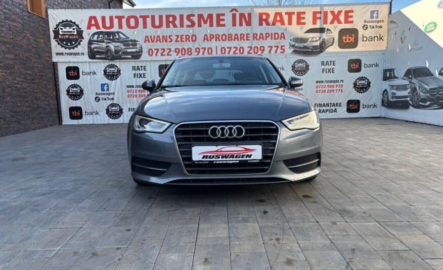 Audi A3 2015/12 1,4 Benzină Euro 6 Automat