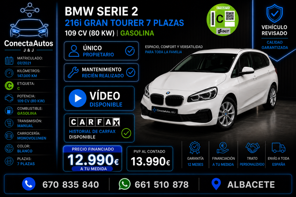 BMW Serie 2 218i Gran Tourer
