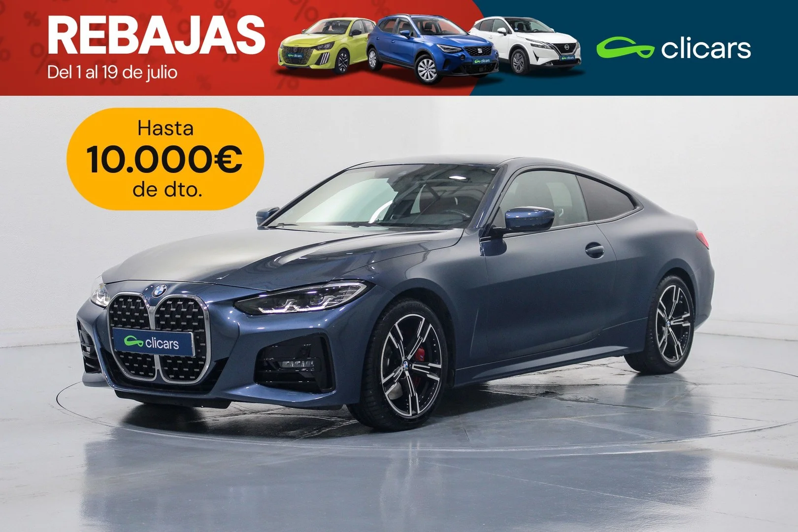 BMW Serie 4 420dA Coupé