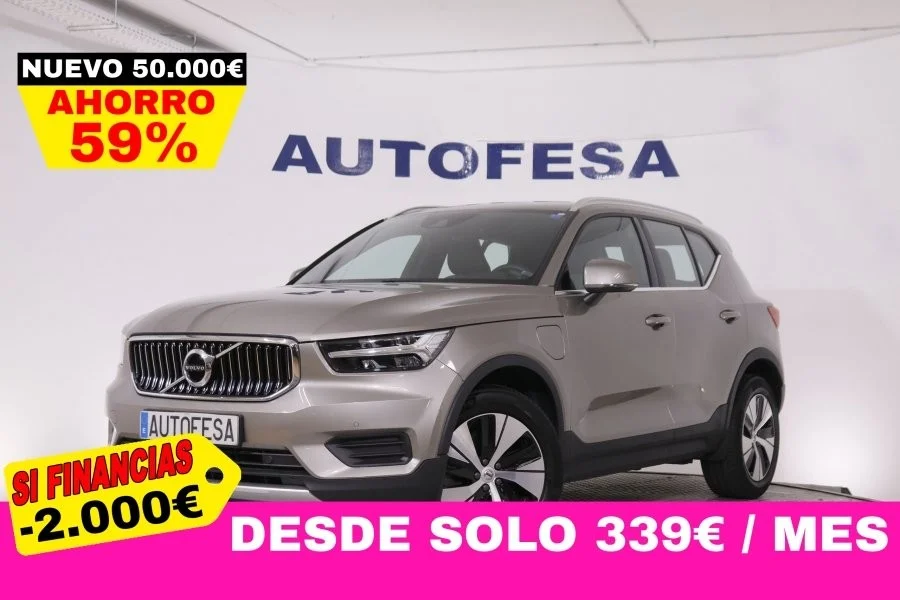 VOLVO XC40 1.5 T5 RECHARGE INCRIPTION EXPRESSION AUTO 262CV 5P # IVA DEDUCIBLE,NAVY,PARKTRONIC,CAMARA TRASERA